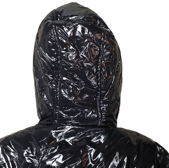 APPAMAN FLURRY PUFFER COAT BLACK 7 - Picture 8 of 16